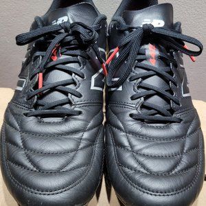 New Balance Men's 442 V2 Team FG Soccer Cleats - Black-Red - Size 9